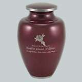Extra Large Cremation Urn | XL Camden Garnet | Designed for a large person up to 300#
