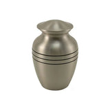 Classic Bronze Cremation Urn |  Extra Small Size For Dog or Cat | Holds up to a 40# Pet