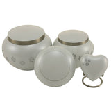Odyssey Pearl, Pet Cremation Urn, 3 Sizes Available and Heart, Decorative, Memorial