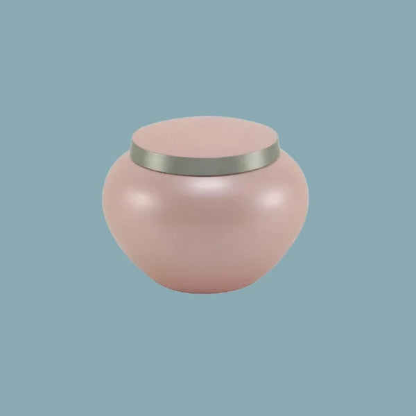 Odyssey Pink Cremation Urn | Small Size For Dog or Cat | Holds up to a 25# Pet