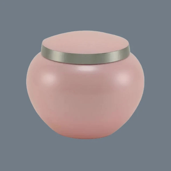 Odyssey Pink Cremation Urn | Medium Size For Dog or Cat | Holds up to a 40# Pet