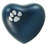 Classic Paw Blue, Pet Cremation Urn, Memorial, Decorative