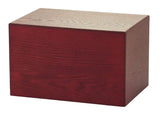 Cherry, MDF Wood Photo Cremation Urn for Pet or Person - IMPROVED
