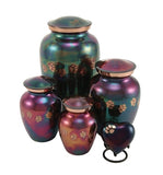 Classic Paw Raku, Pet Cremation Urn, Memorial, Decorative
