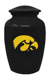 University of Iowa, Hawkeyes Adult Cremation Urn - Engravable Memorial Urn