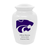 Kansas State University Cremation Urn | Kansas State University ash cremation urn | Can be Engraved (
