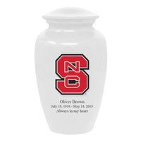 North Carolina State University  Cremation Urn | North Carolina State ash cremation urn | Can be Engraved