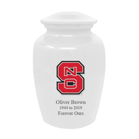 North Carolina State University  Cremation Urn | North Carolina State ash cremation urn | Can be Engraved