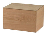 Natural, MDF Wood Cremation Urn for Pet or Person - IMPROVED