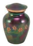 Classic Paw Raku, Pet Cremation Urn, Memorial, Decorative