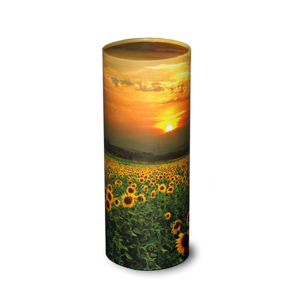 Sunflower Scattering Tube | Eco Friendly Scattering Tubes | Quality Urns For Less