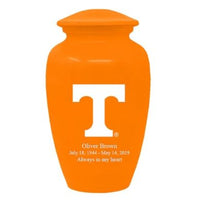 University of Tennessee Cremation Urn | University of Tennessee ash cremation urn | Can be Engraved