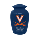 University of Virginia Cremation Urn | University of Virgina ash cremation urn | Can be Engraved