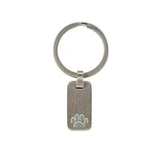 Keychain ,Pewter Paw  | Memorial Keychain to Remember your Pet  | Holds a minimal amount of ashes