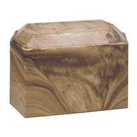 Cultured Marble Cremation Urn | Topaz Cultured Marble Urn | Unique Design | Quality Urns For Less