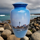 Lighthouse Beacon, Cremation Urn | Themed Lighthouse Urn| Quality Urns For Less