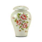 Rose Bouquet Ceramic Keepsake Cremation Urns