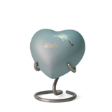 Aria Dolphin Heart Cremation Urn