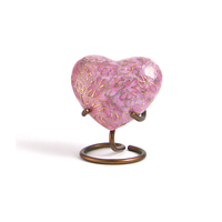 Essence Rose Heart Cloisonne Cremation Urn