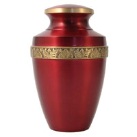 Grecian Ruby Cremation Urn