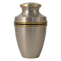 Grecian Pewter Cremation Urn
