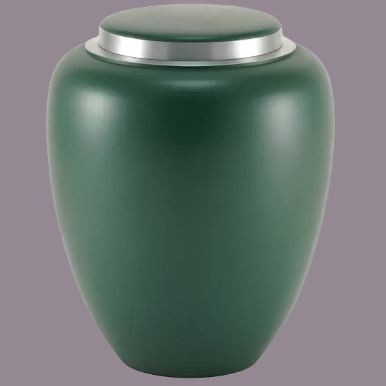 Adult Human Cremation Urn I  Emerson Emerald Contemporary Ash Urn |  Beauty at Affordable Price