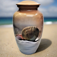 Sea Shell Serenity Cremation Urn | Beach Urn | Quality urns For Less