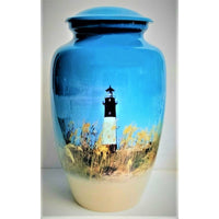 Tybee Light House Cremation urn |  Georgia themed Adult Size urn for Human ashes