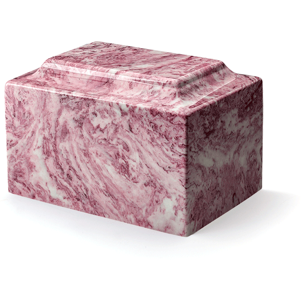 Wild Rose, Cultured Marble Urn | Quality Urns For Less