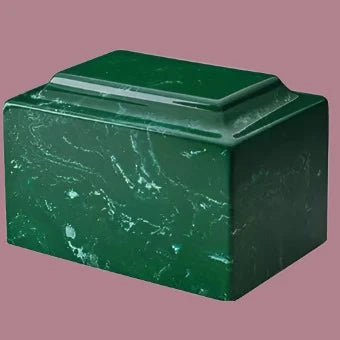 Evergreen Cultured Marble Cremation Urn | Quality Urns For Less | Engravable
