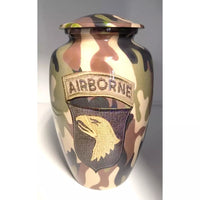 Screaming Eagle 101st Airborne Division Adult Cremation Urn | Dedicated to the soldiers of the 101st Division: Military Cremation Urn