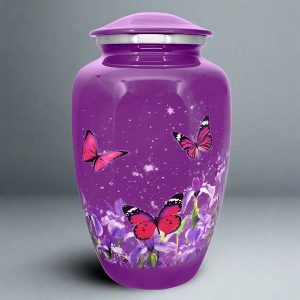 Adult Human cremation urn | Magic Butterflies | Great Urn for Mom | Quality Urns For Less