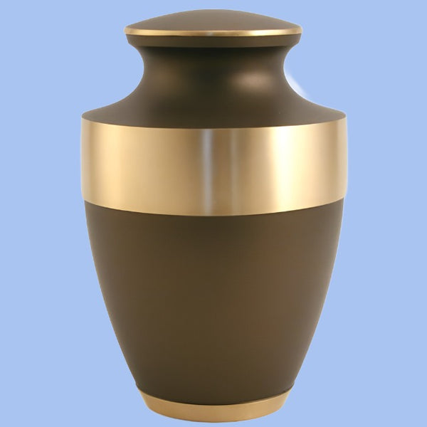 Lineas Rustic Bronze Cremation Urn | Vision Medical
