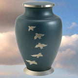 Bird themed Aria Ascending Doves Cremation Urn 